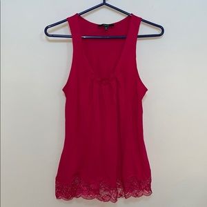 Express hot pink tank